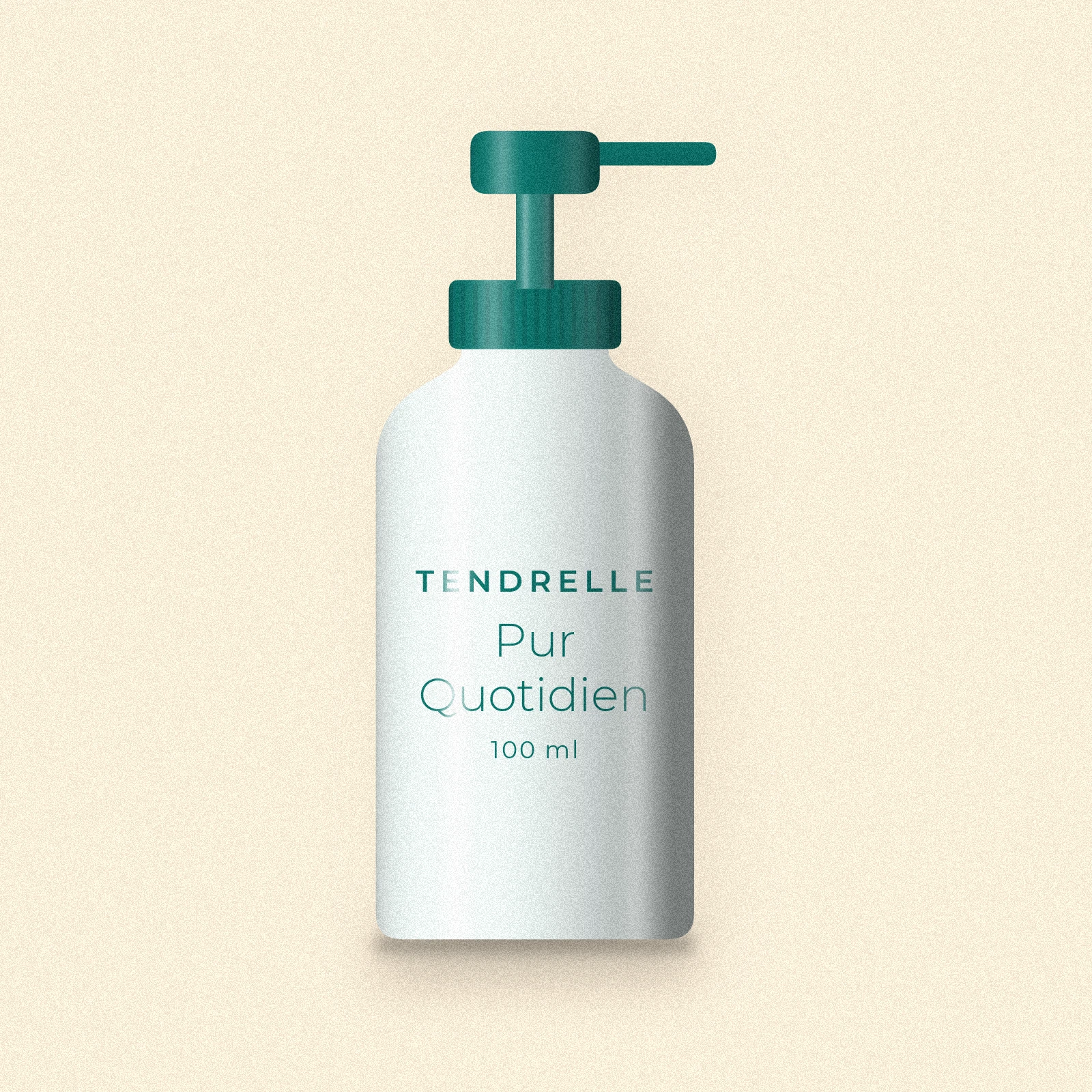 Huile capillaire protection couleur Pur Quotidien – Tendrelle, flacon-pompe 100 ml