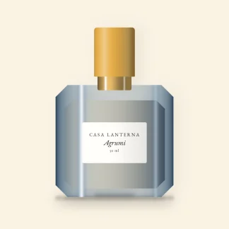 Parfum Agrumi insouciant au yuzu – Casa Lanterna, flacon 50 ml