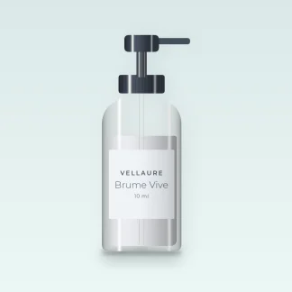 Contour des yeux Brume Vive au squalane – Vellaure, flacon-pompe 10 ml