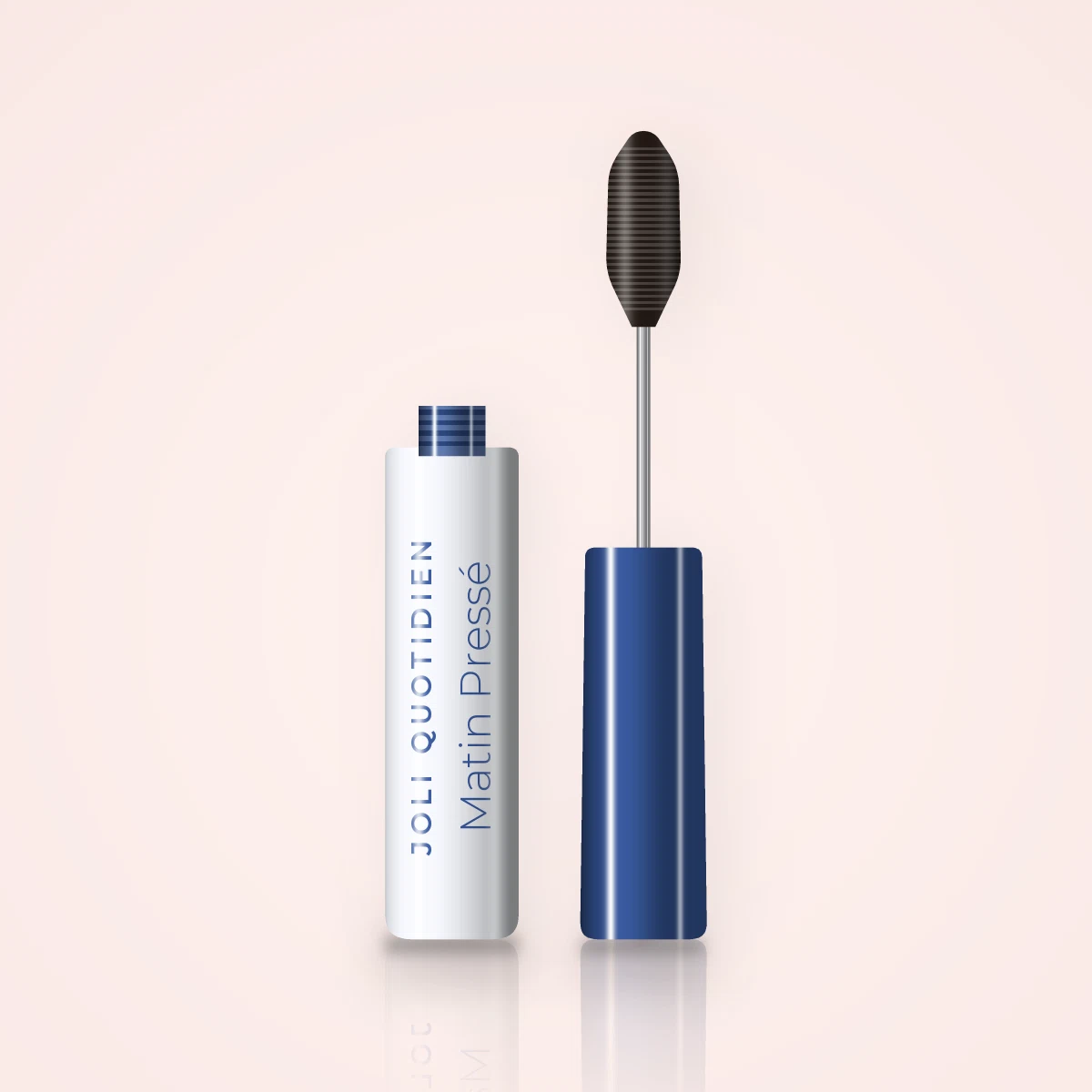 Mascara effet cils XXL Matin Pressé – Joli Quotidien, flacon et brosse 10 ml, teinte Brun noir