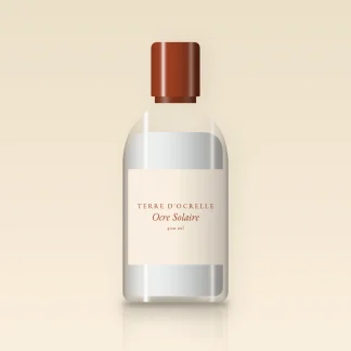 Lotion tonique Ocre Solaire à l'hydrolat de camomille – Terre d'Ocrelle, flacon 400 ml