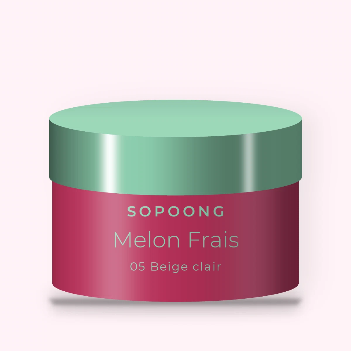 Poudre anti-fatigue Melon Frais – Sopoong, pot 9 g, teinte 05 Beige clair