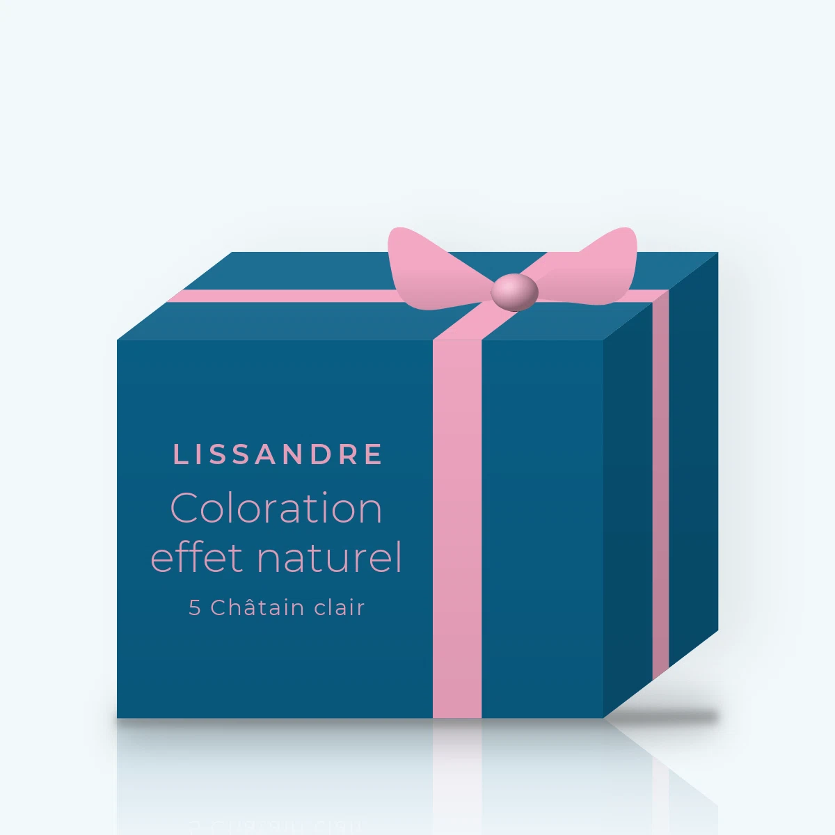Coloration effet naturel au beurre de mangue – Lissandre, coffret, teinte 5 Châtain clair