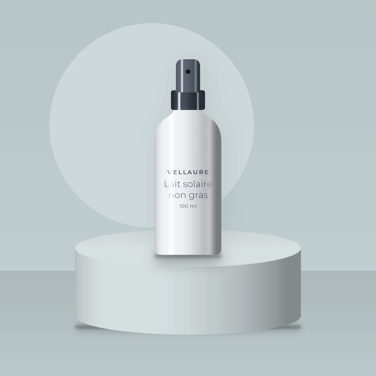 Lait solaire non gras à l'huile d'abricot SPF 50 – Vellaure, photo d'ambiance