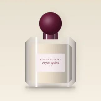 Parfum opulent au patchouli – Balcon Pourpre, flacon 30 ml