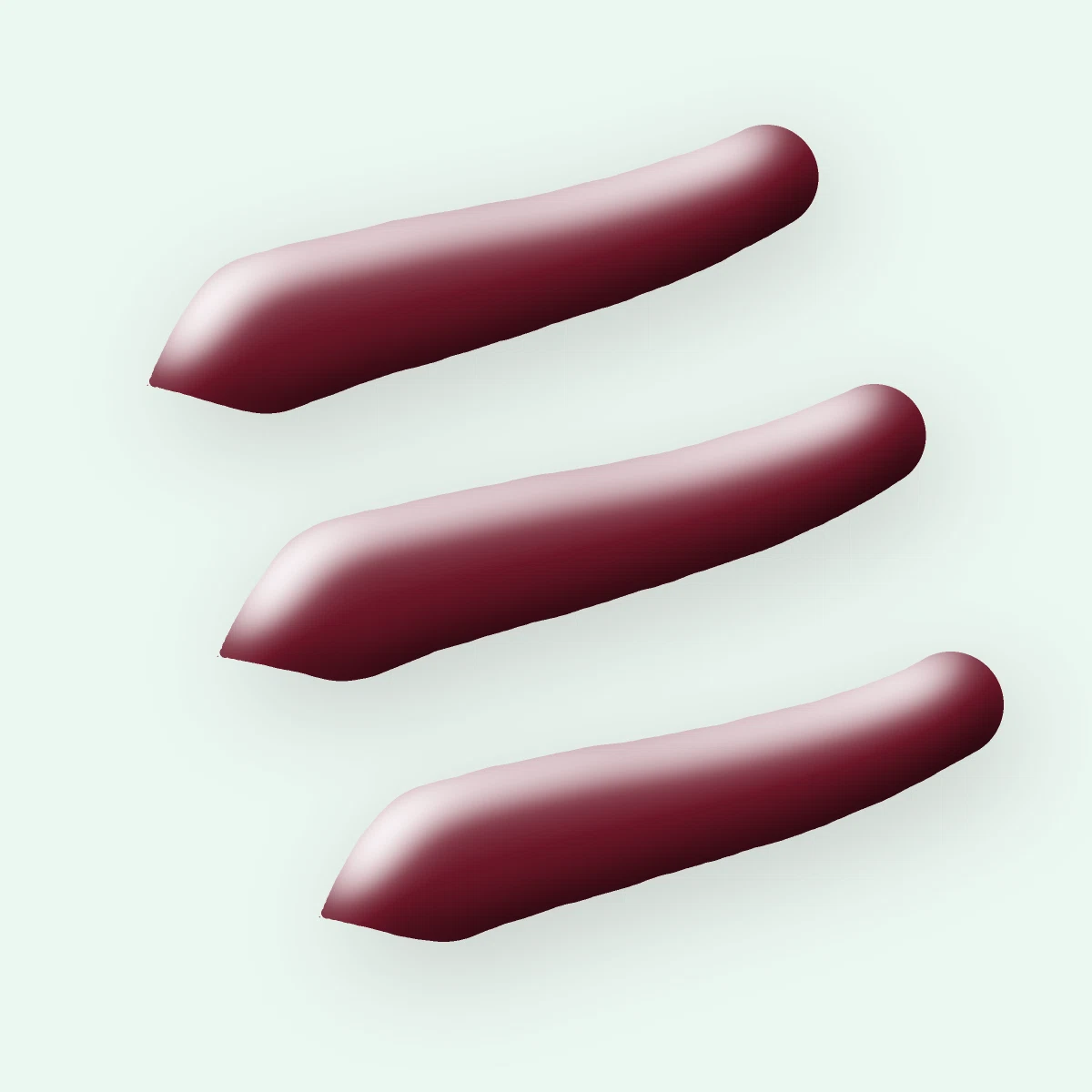 Vernis à ongles effet gel au calcium – Sopoong, aperçu de la teinte 16 Bordeaux