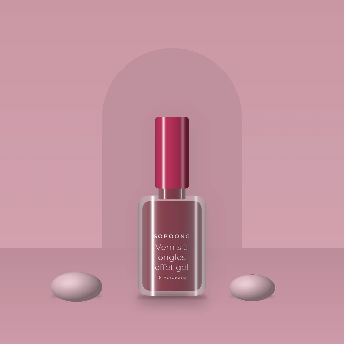 Vernis à ongles effet gel au calcium – Sopoong, photo d'ambiance