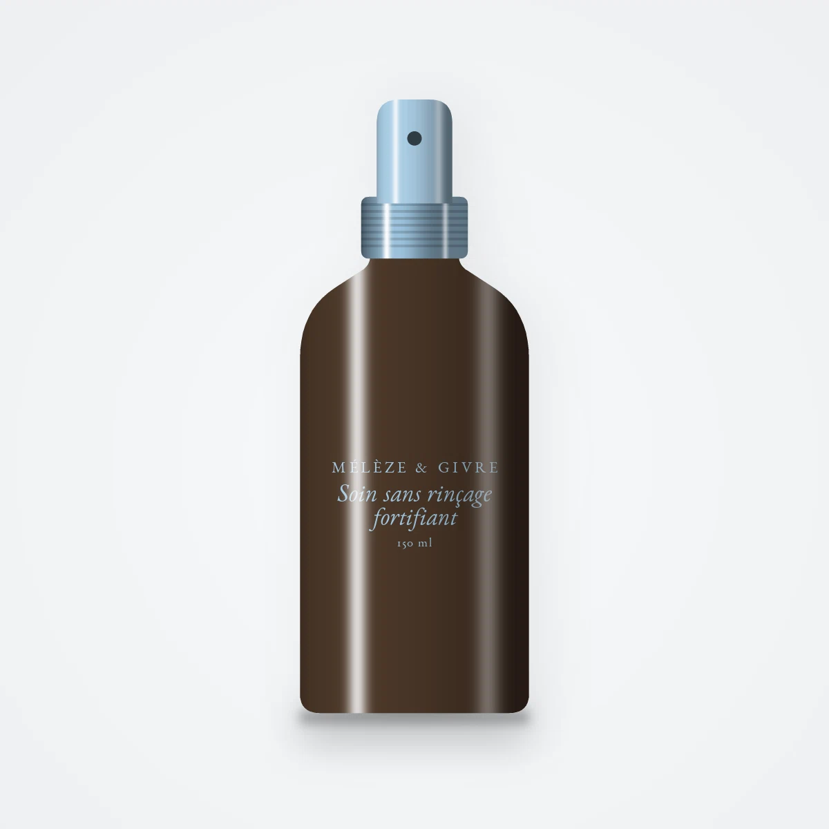 Soin sans rinçage fortifiant à l'huile d'argan – Mélèze & Givre, flacon spray 150 ml