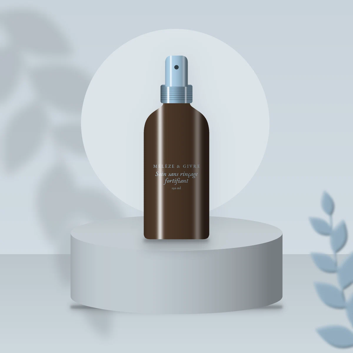 Soin sans rinçage fortifiant à l'huile d'argan – Mélèze & Givre, photo d'ambiance