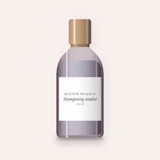 Shampooing vitalité à l'arbre à thé – Maison Nuance, flacon 250 ml