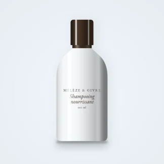 Shampooing nourrissant à l'huile de coco – Mélèze & Givre, flacon 100 ml