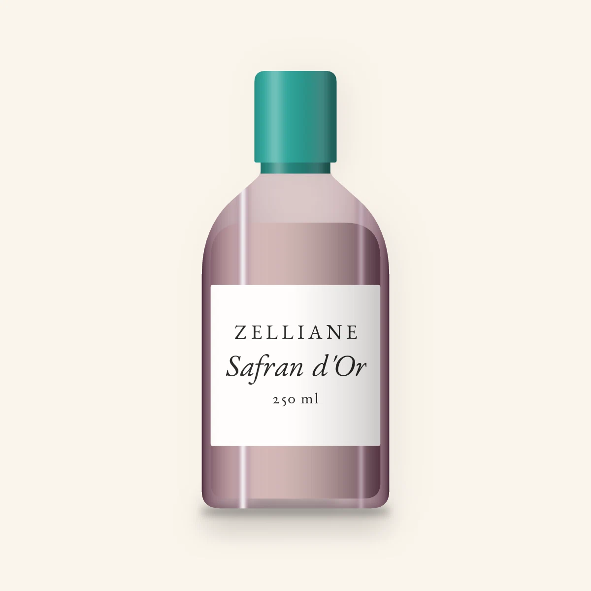 Shampooing nutrition intense Safran d'Or – Zelliane, flacon 250 ml