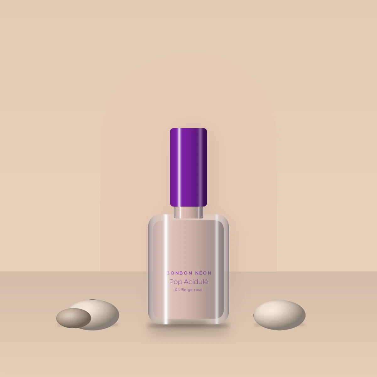 Vernis à ongles précision Pop Acidulé – Bonbon Néon, photo d'ambiance