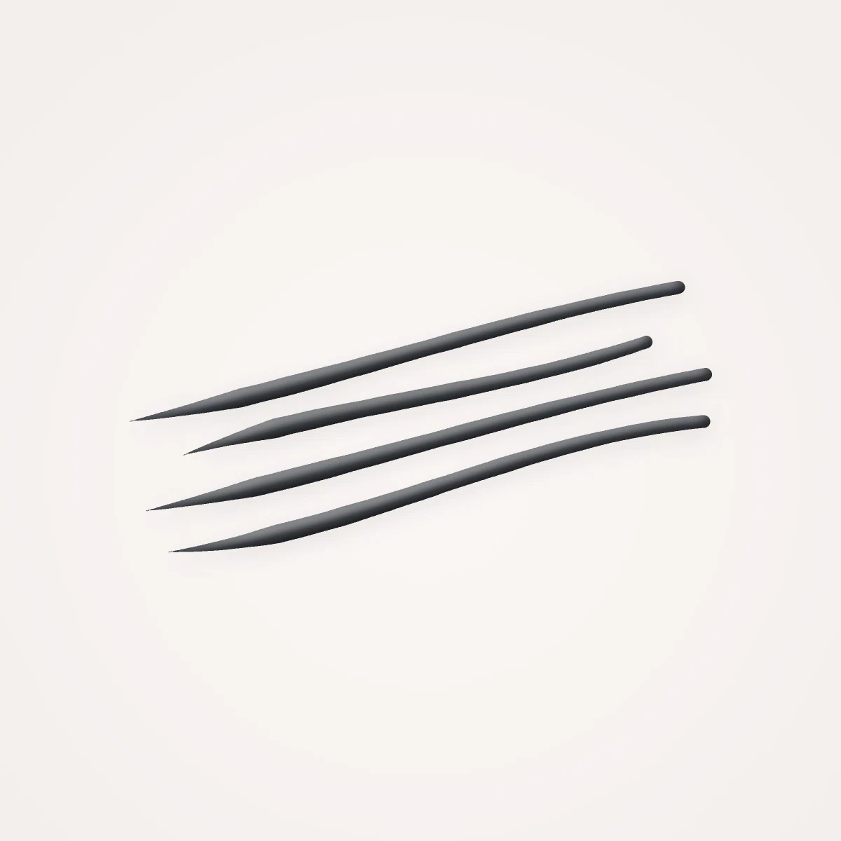 Eyeliner effet smoky Nuance Douce – Maison Nuance, aperçu de la teinte Gris anthracite