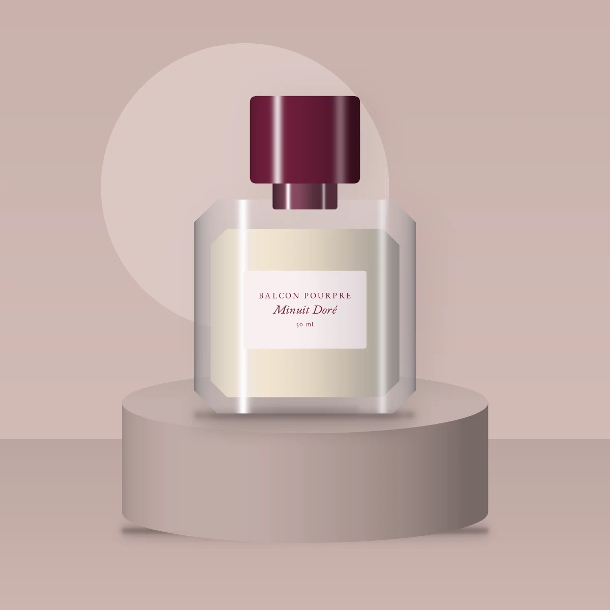 Parfum Minuit Doré pimpant – Balcon Pourpre, photo d'ambiance