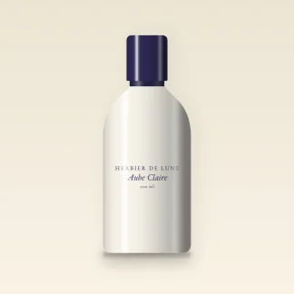 Lait corps Aube Claire à l'huile de noisette – Herbier de Lune, flacon 200 ml