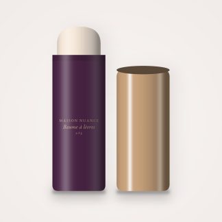 Baume à lèvres ultra-nourrissant à l'huile de noisette – Maison Nuance, stick 4,8 g