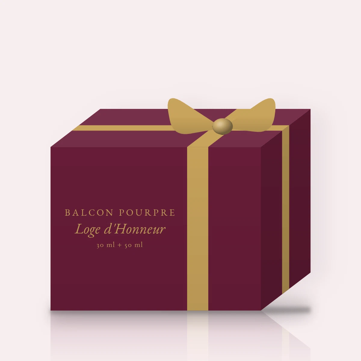 Coffret Loge d'Honneur au cèdre de l'Atlas – Balcon Pourpre, 30 ml + 50 ml