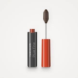Mascara volume XXL Pluie Fine – Yukimori, flacon et brosse 10 ml, teinte Brun