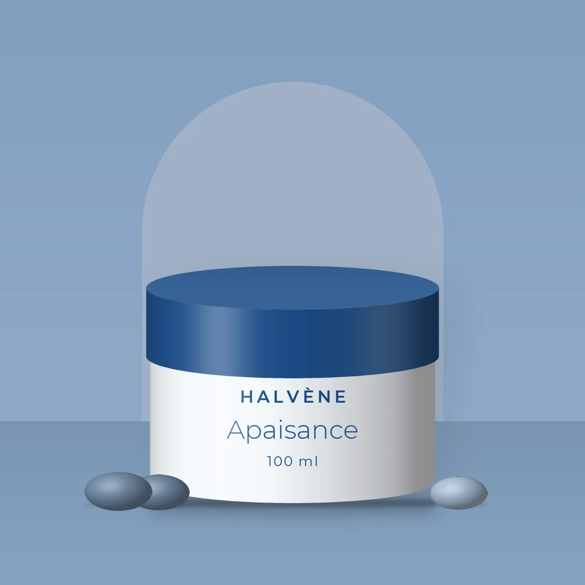 Apaisance gommage visage énergisant – Halvène, photo d'ambiance