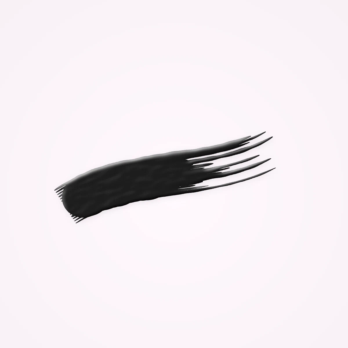 Mascara recourbant à la cire de riz – Bonbon Néon, aperçu de la teinte Noir intense