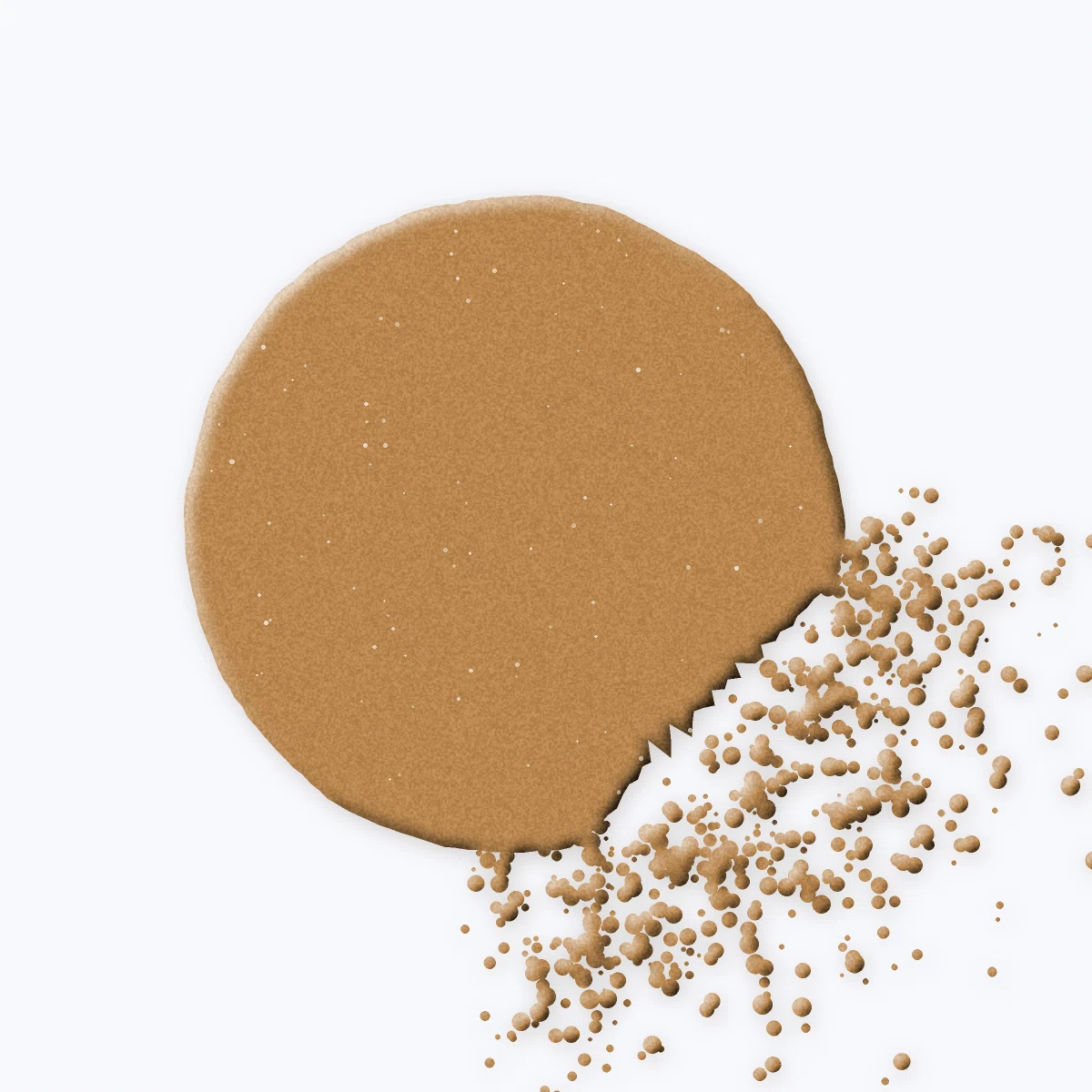 Enlumineur visage et corps à l'huile de macadamia – Joli Quotidien, aperçu de la teinte Bronze doré
