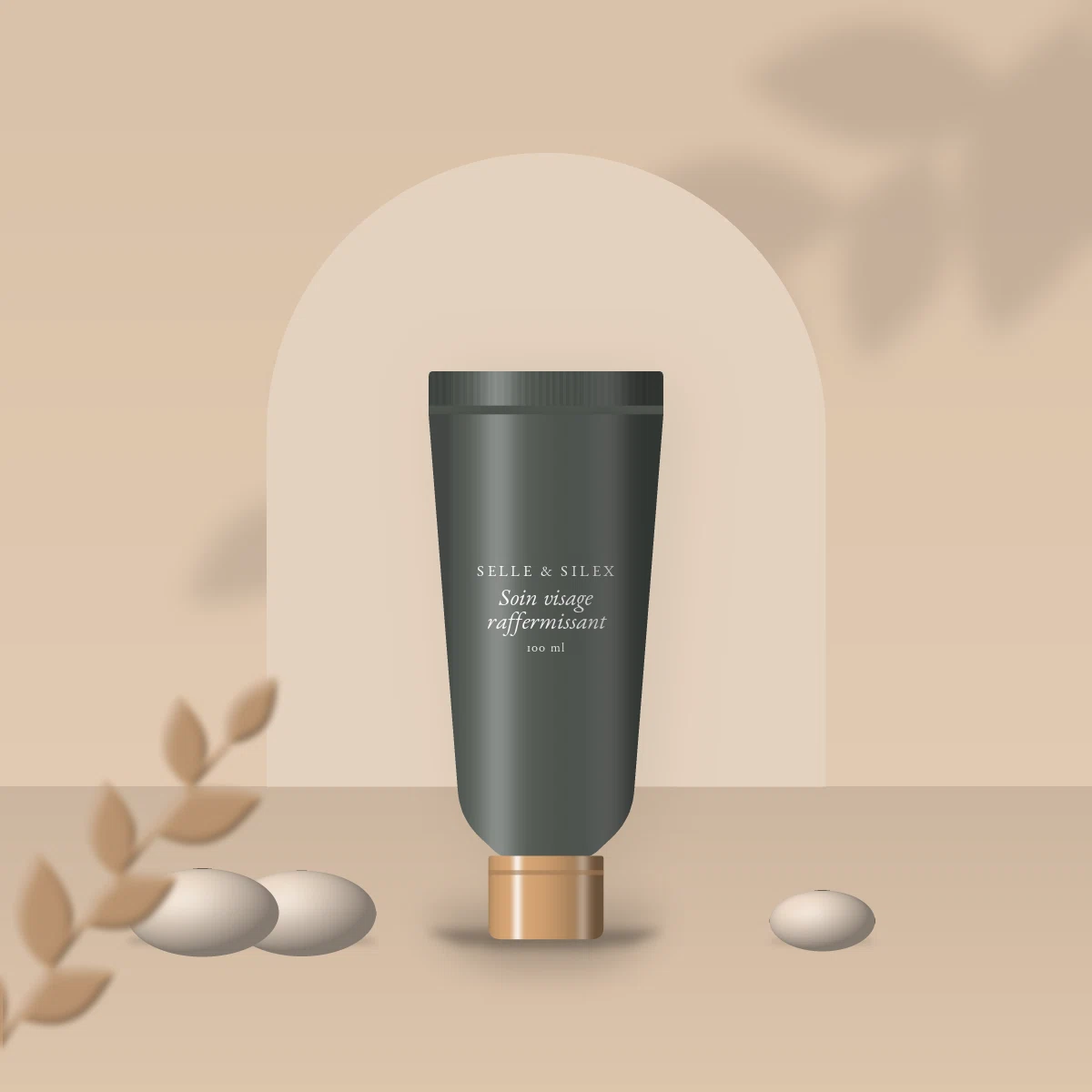 Soin visage raffermissant à la caféine pour homme – Selle & Silex, photo d'ambiance