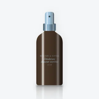 Déodorant douceur extrême au cèdre de l'Atlas – Mélèze & Givre, flacon spray 100 ml
