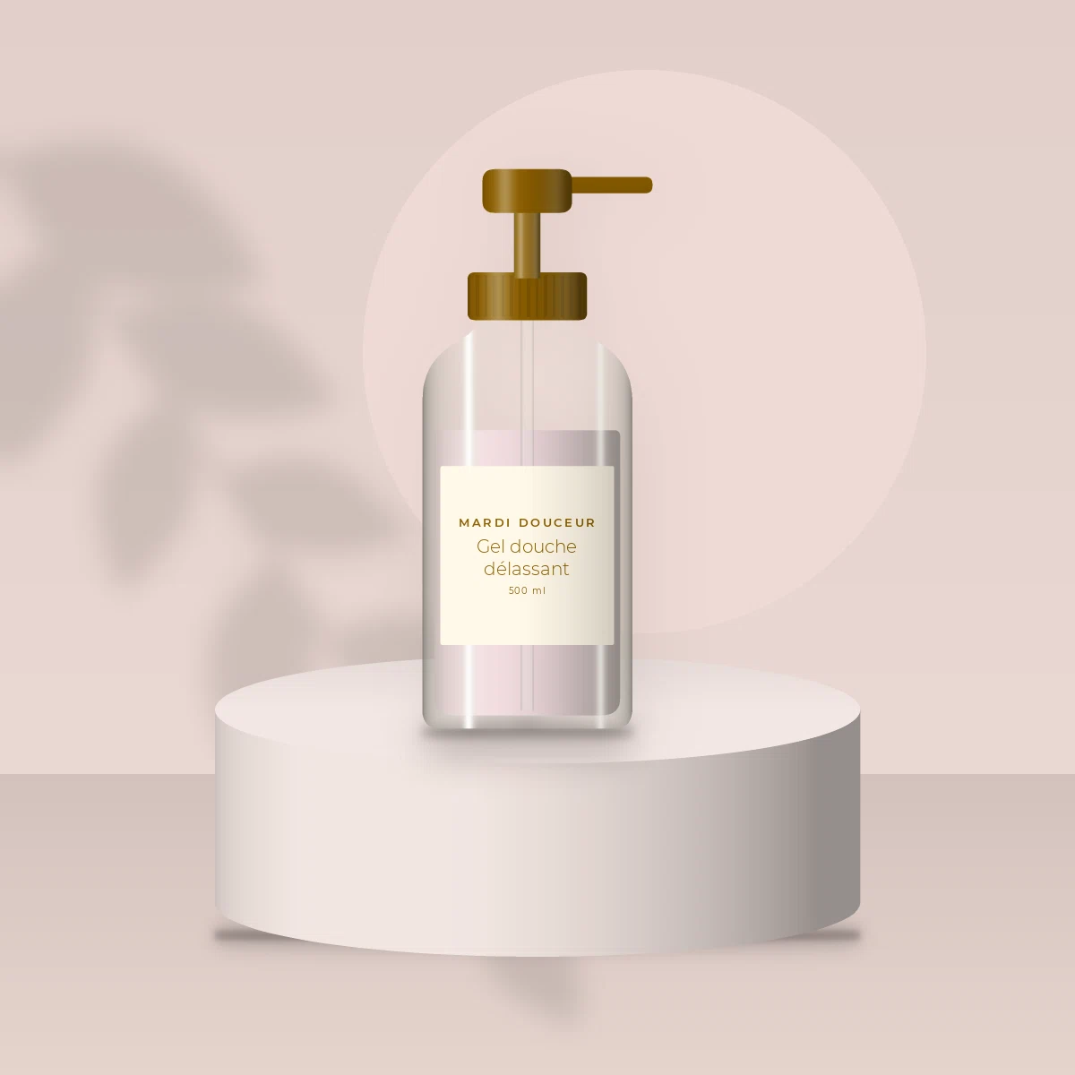 Gel douche et bain délassant au beurre de cacao – Mardi Douceur, photo d'ambiance
