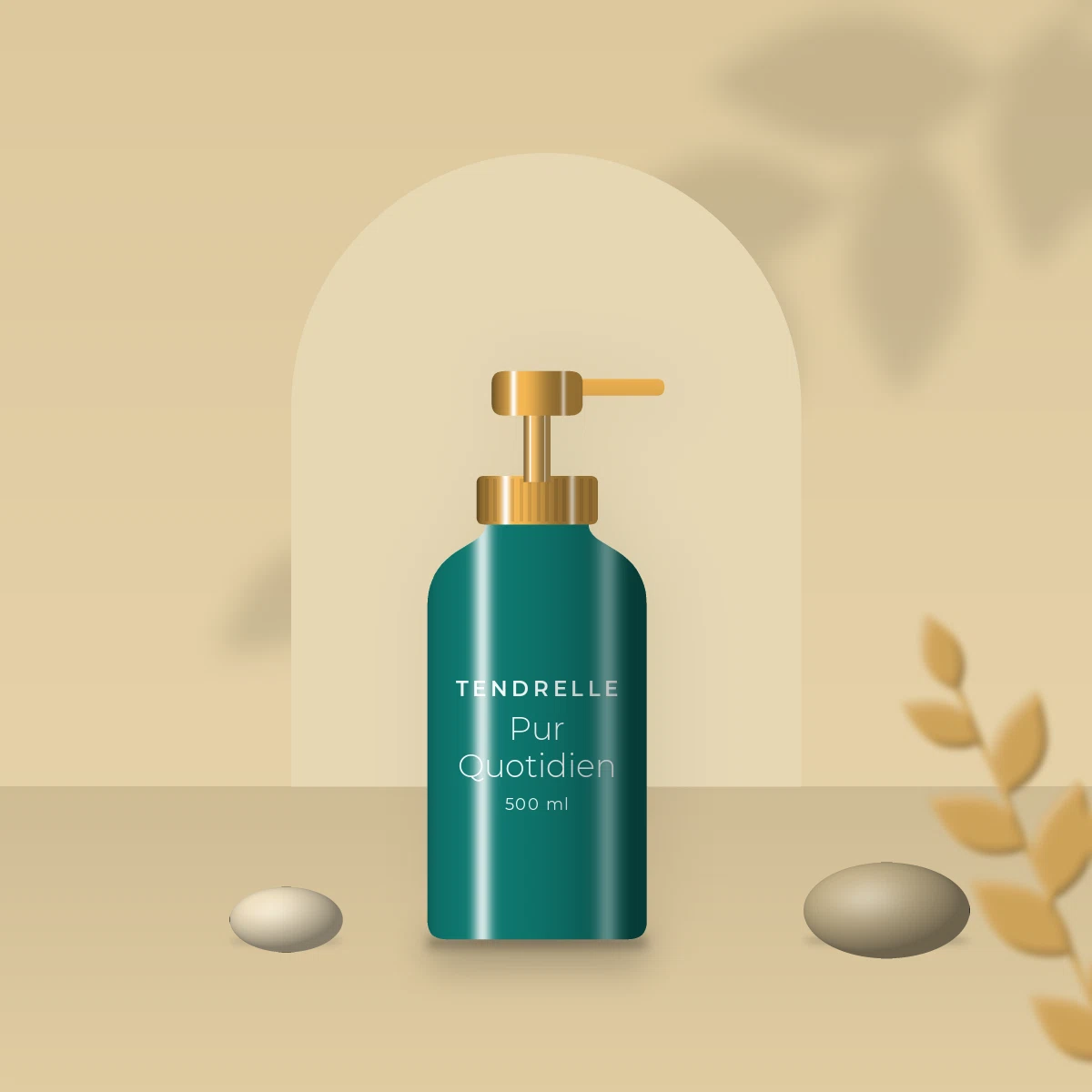 Shampooing clarifiant Pur Quotidien – Tendrelle, photo d'ambiance