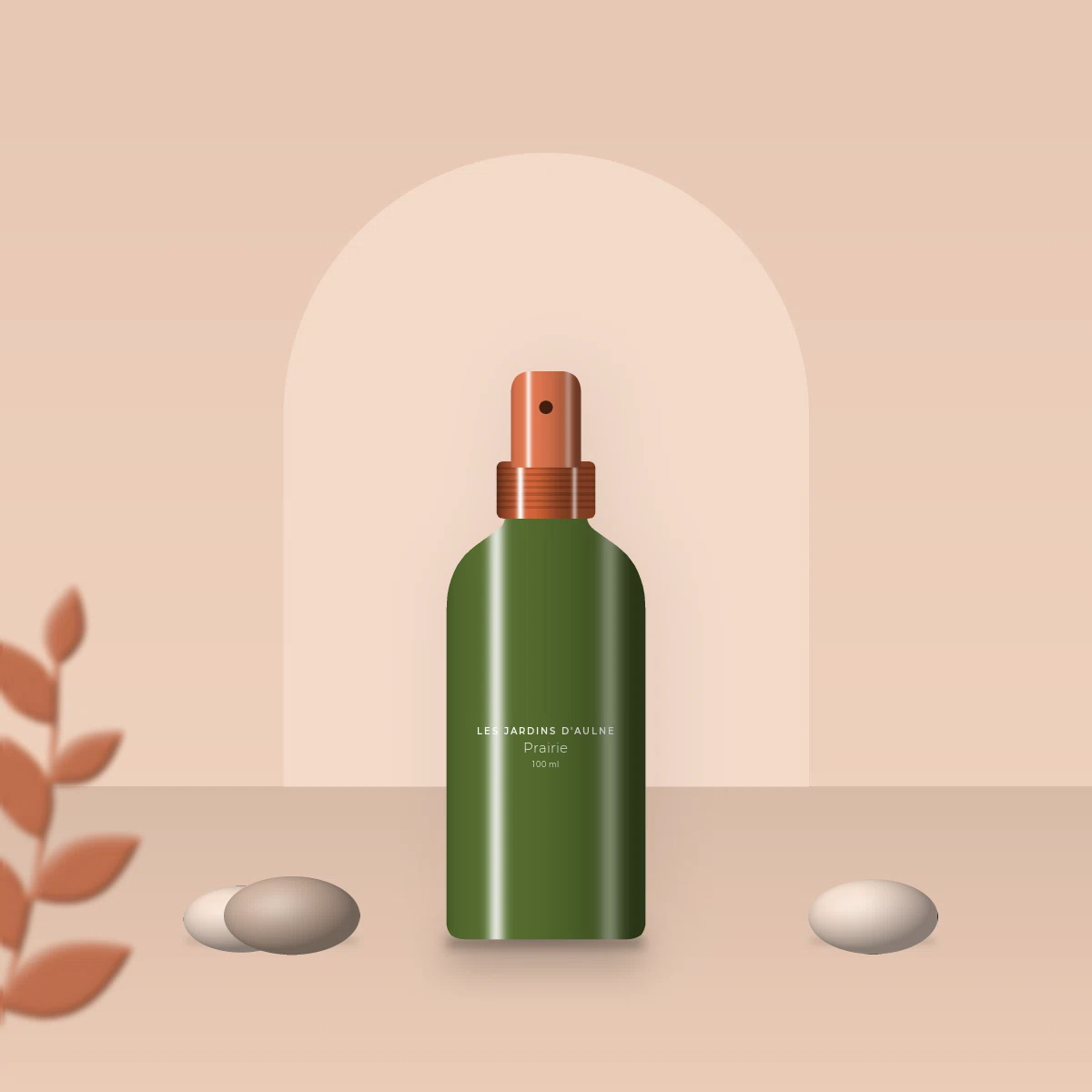 Lait solaire Prairie ultra-léger SPF 50+ – Les Jardins d'Aulne, photo d'ambiance