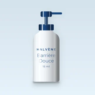 Sérum désaltérant Barrière Douce – Halvène, flacon-pompe 15 ml