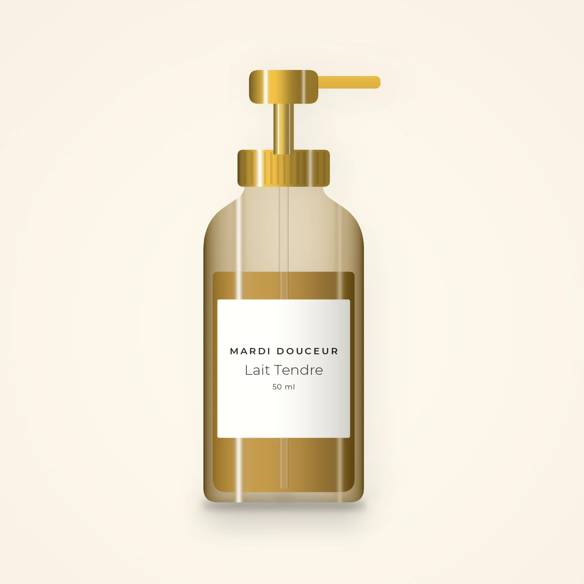 Huile capillaire Lait Tendre au kukui – Mardi Douceur, flacon-pompe 50 ml