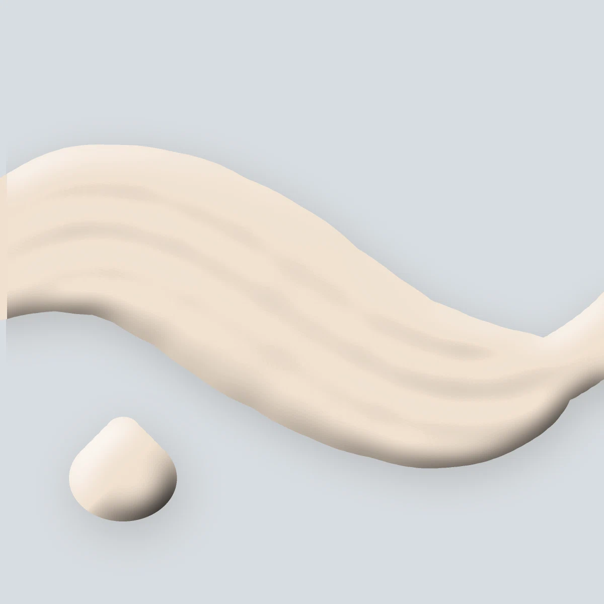 Masque capillaire Luce d'Oro aux protéines de blé – Pettine di Seta, aperçu de la texture