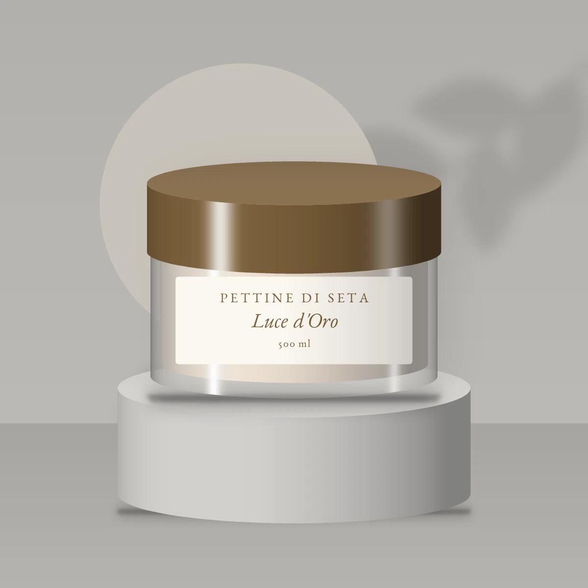 Masque capillaire Luce d'Oro aux protéines de blé – Pettine di Seta, photo d'ambiance