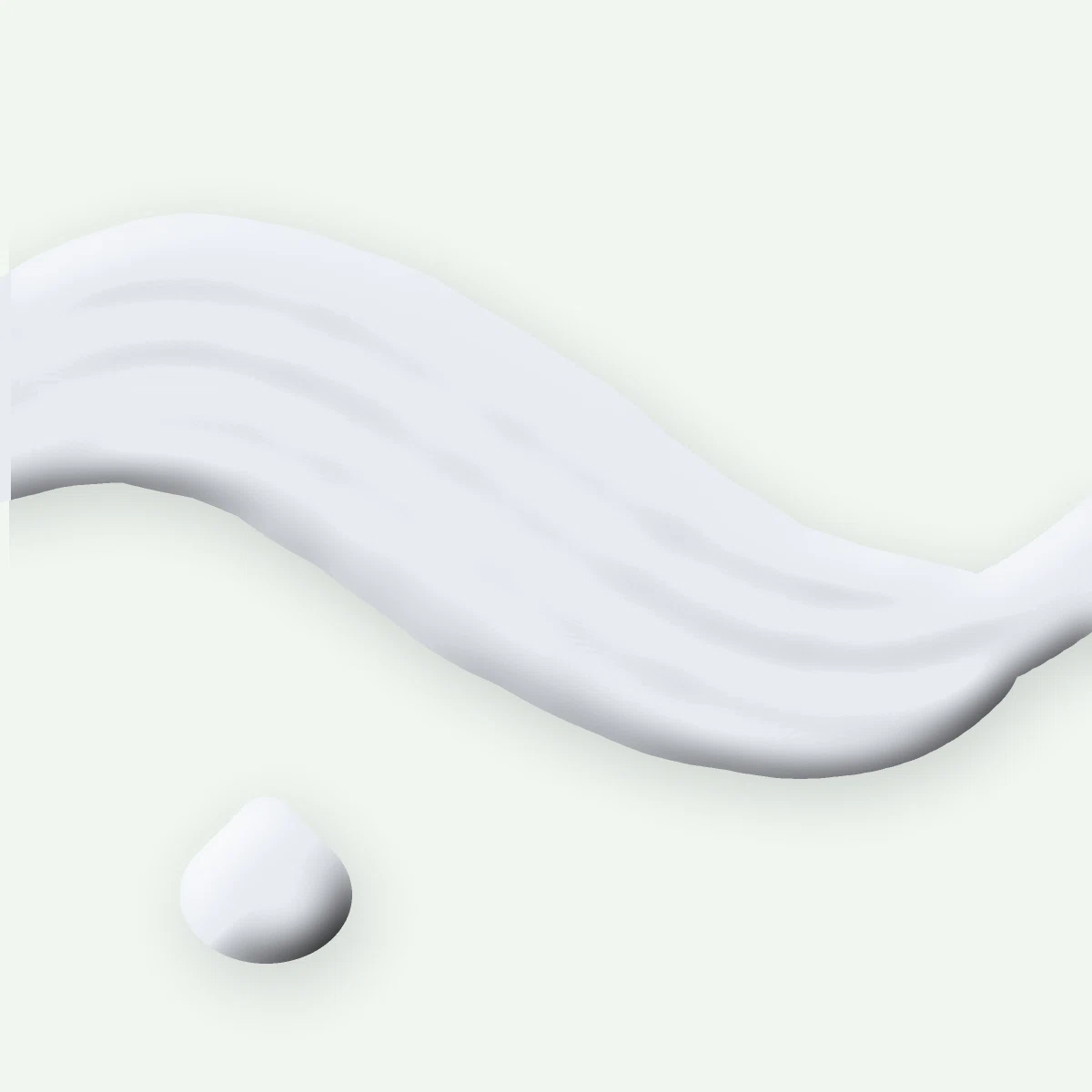 Shampooing Galet Doux à la menthe poivrée – Galet Nu, aperçu de la texture