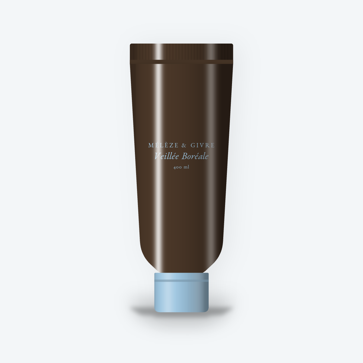 Après-shampooing Veillée Boréale à la provitamine B5 – Mélèze & Givre, tube 400 ml