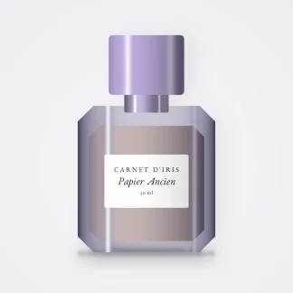 Parfum Papier Ancien brut au néroli – Carnet d'Iris, flacon 30 ml