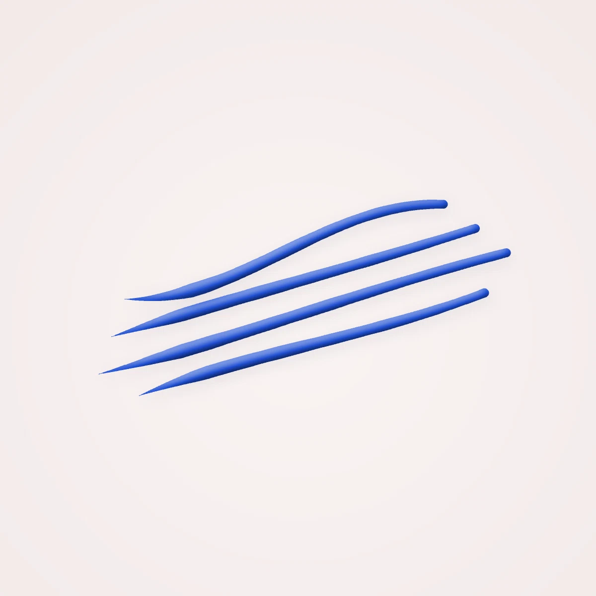 Eyeliner tracé souple Opale Précieuse – Rive Opaline, aperçu de la teinte Bleu électrique