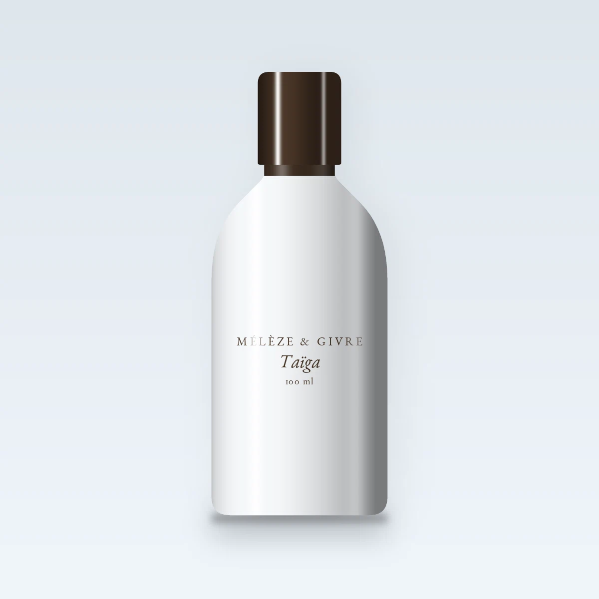 Gel douche et bain Taïga sensoriel – Mélèze & Givre, flacon 100 ml