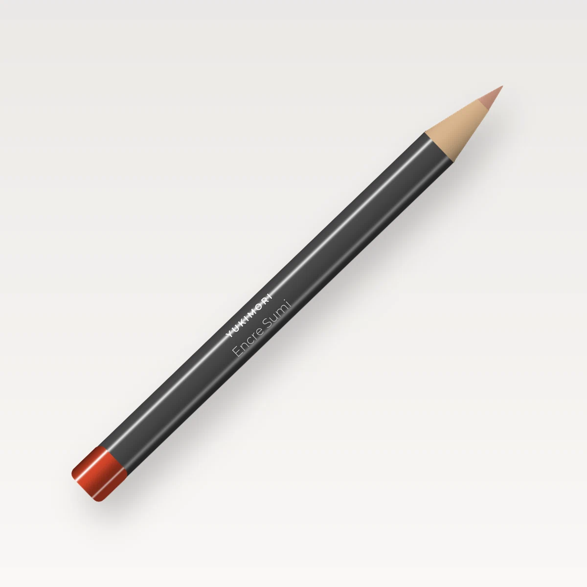 Crayon à lèvres Encre Sumi à l'huile de noisette – Yukimori, 0,3 g, teinte 01 Nude beige