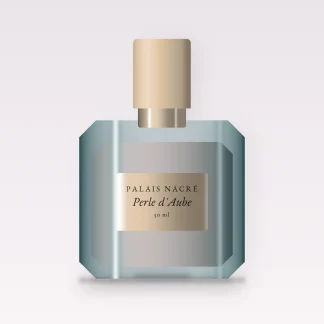 Parfum Perle d'Aube joyeux à la mandarine – Palais Nacré, flacon 50 ml