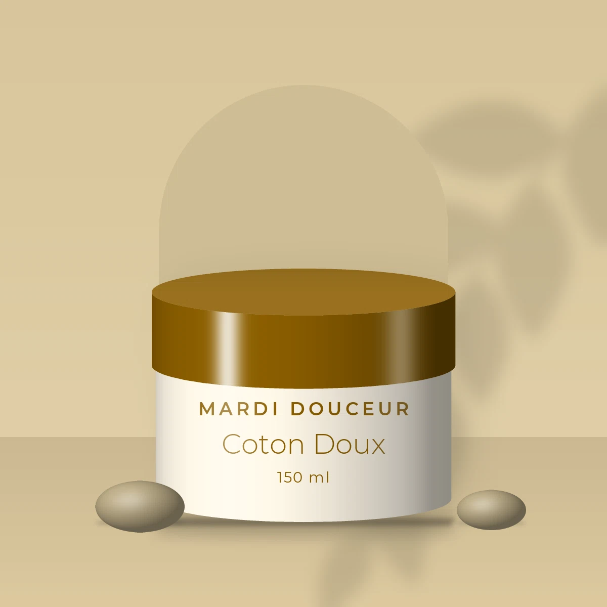 Masque capillaire lissant Coton Doux – Mardi Douceur, photo d'ambiance