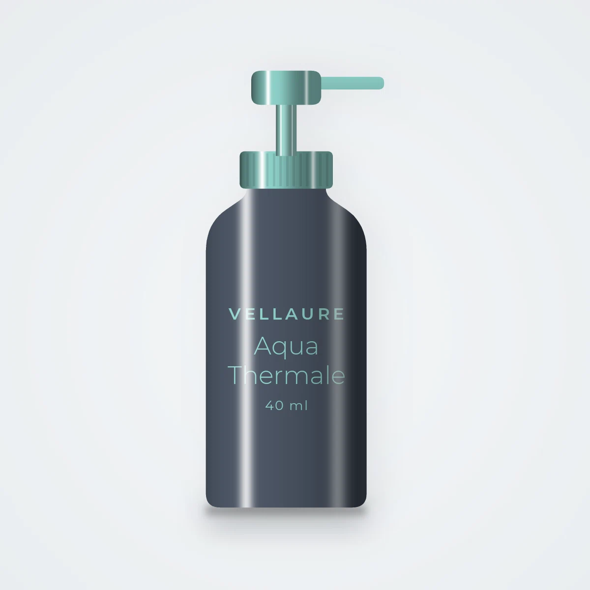 Crème solaire visage non grasse Aqua Thermale SPF 30 – Vellaure, flacon-pompe 40 ml