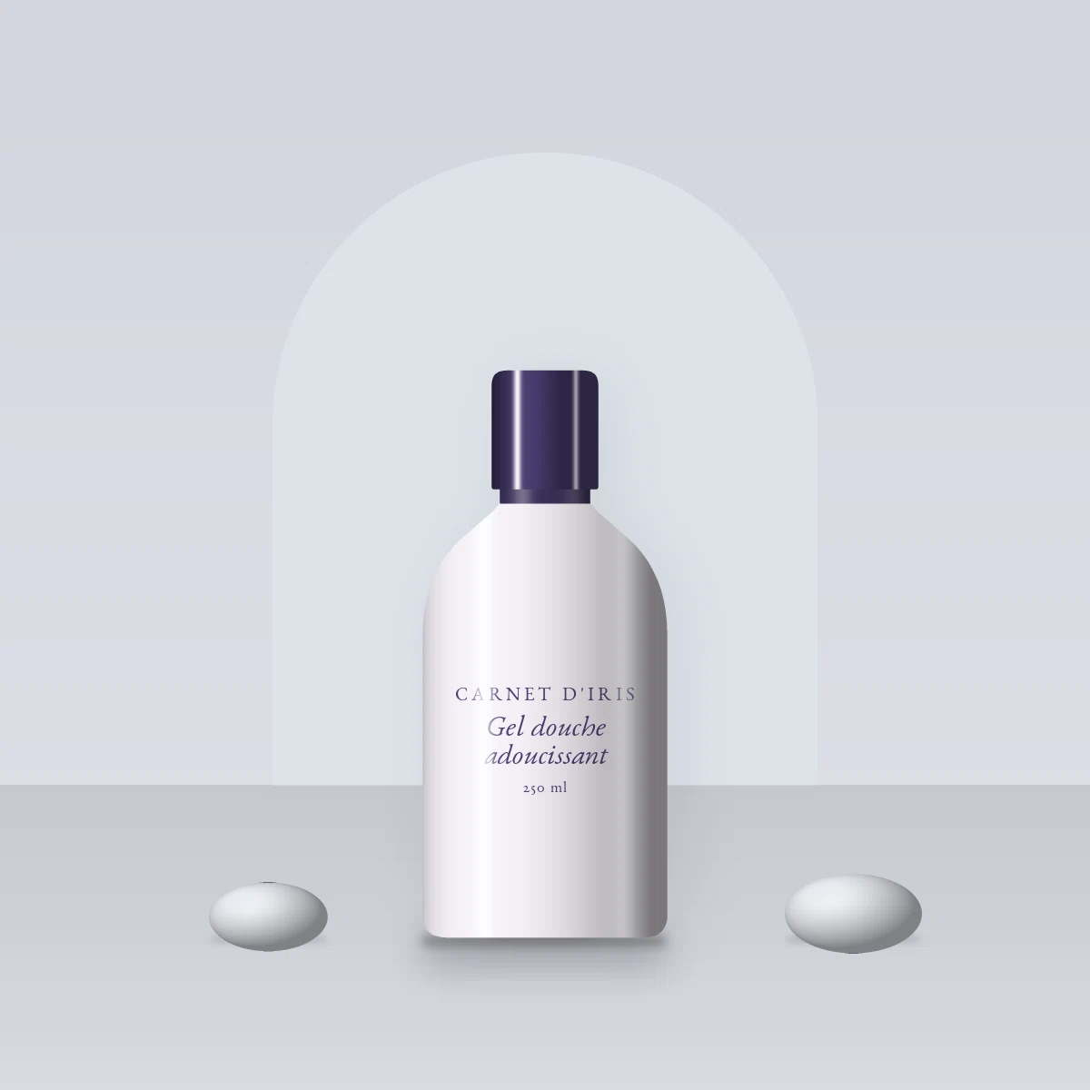 Gel douche et bain adoucissant à l'eau de mer – Carnet d'Iris, photo d'ambiance
