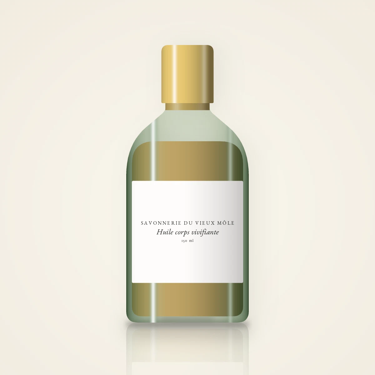 Huile corps sèche vivifiante au buriti – Savonnerie du Vieux Môle, flacon 150 ml