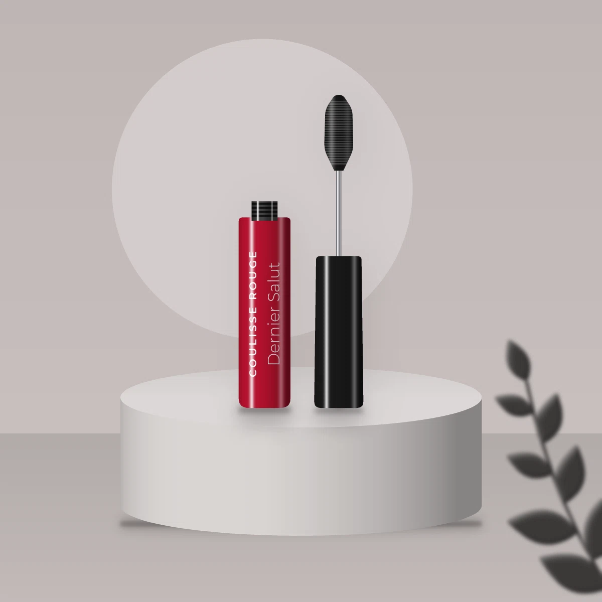 Mascara Dernier Salut à l'aloe vera – Coulisse Rouge, photo d'ambiance