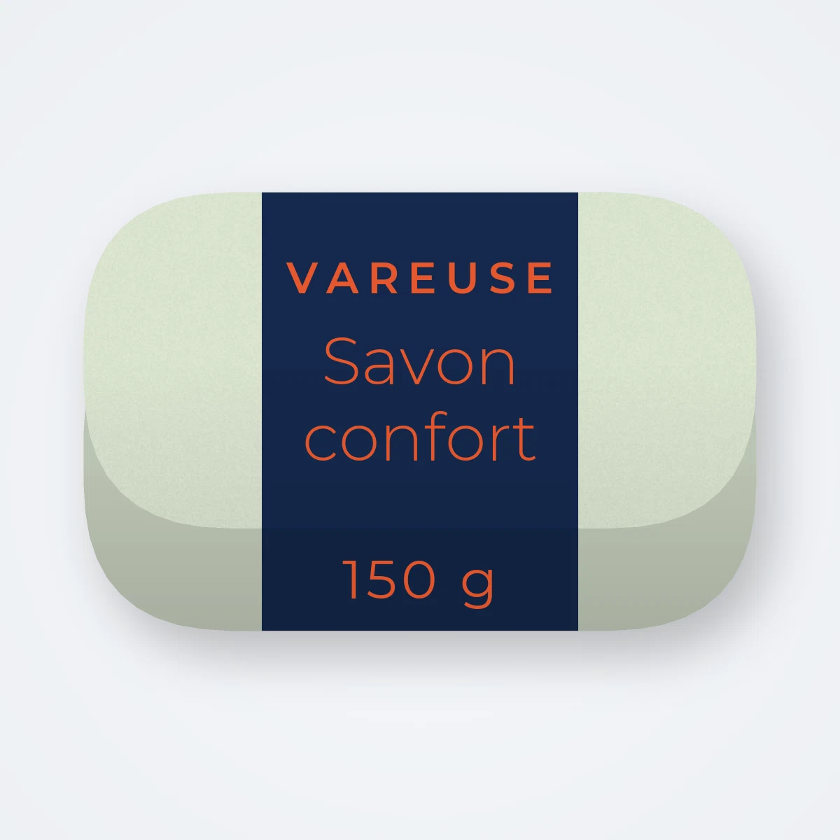 Savon confort au rhassoul – Vareuse, pain 150 g