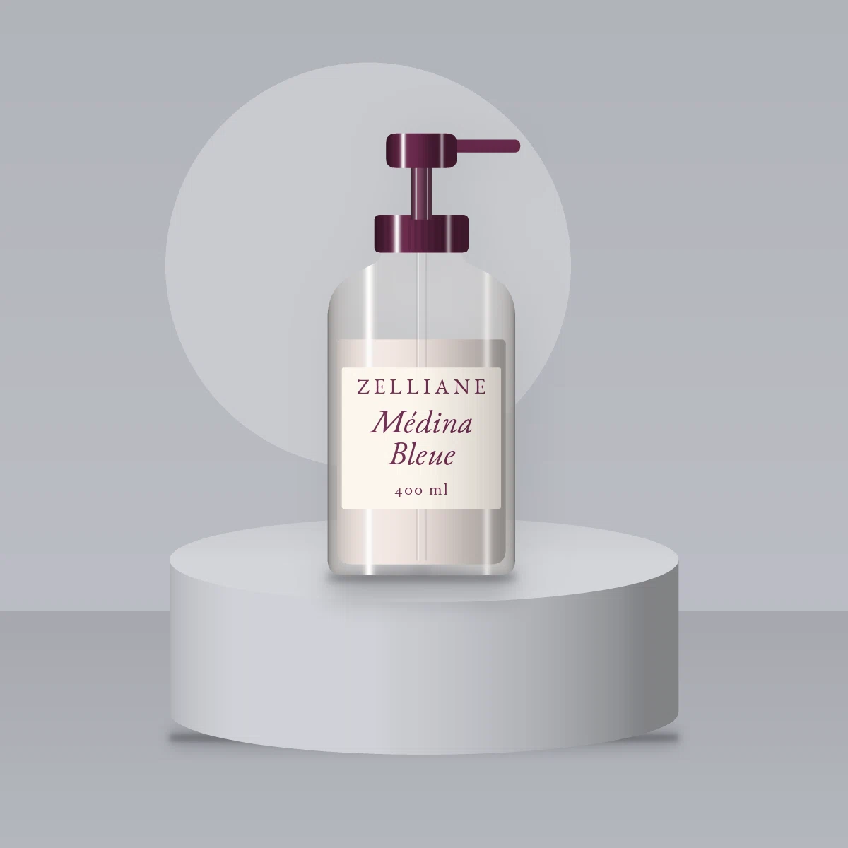 Nettoyant visage fraîcheur Médina Bleue – Zelliane, photo d'ambiance
