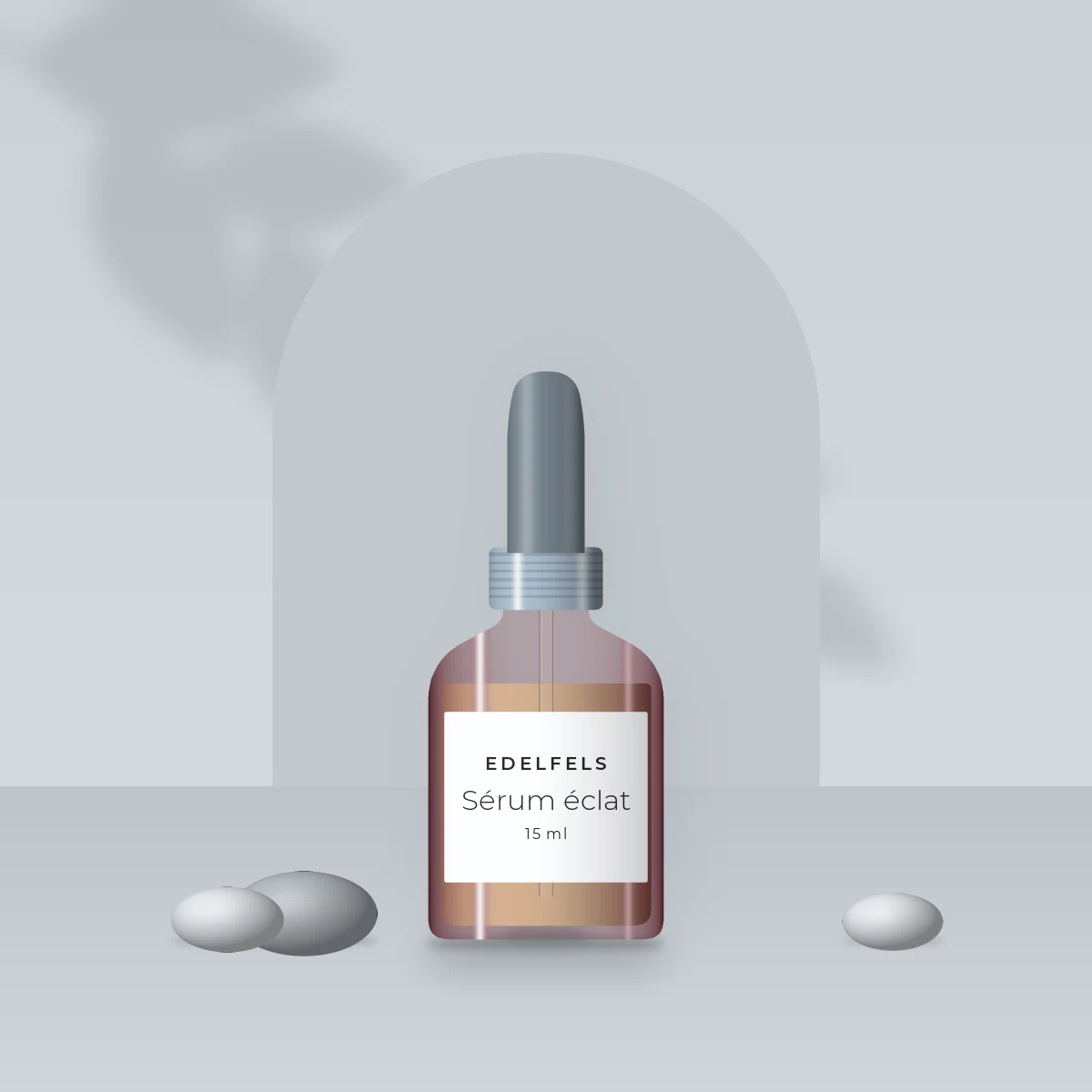 Sérum éclat à la vitamine E – Edelfels, photo d'ambiance